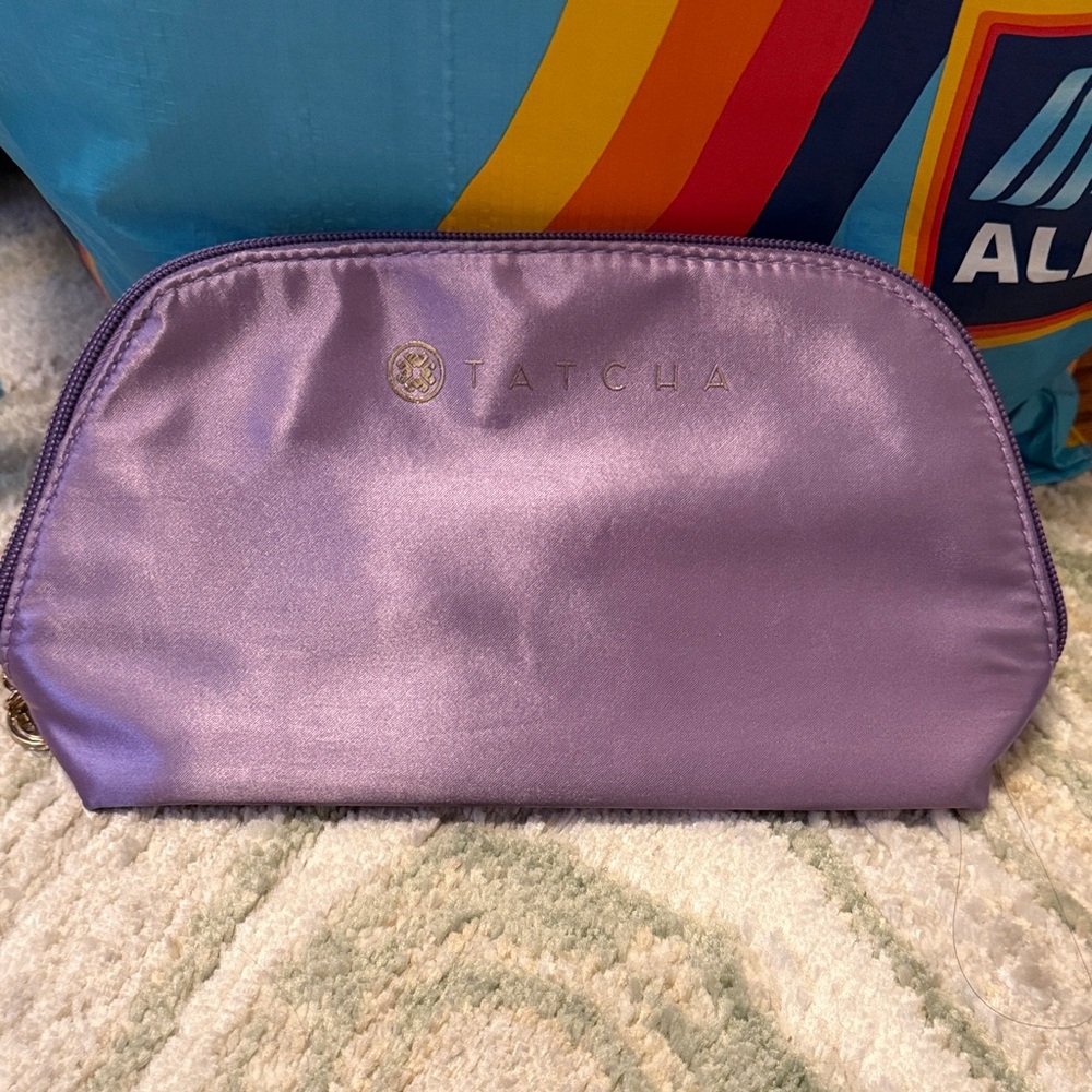 Tatcha Lavender Cosmetic Case